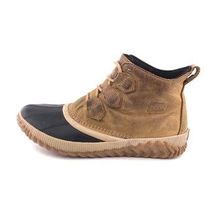 Sorel Out N About Leather Ankle Winter Boots 8.5
